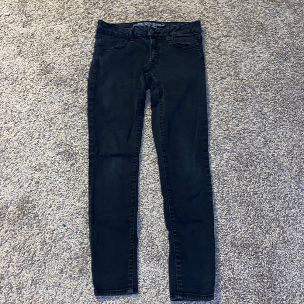 American Eagle black skinny jean